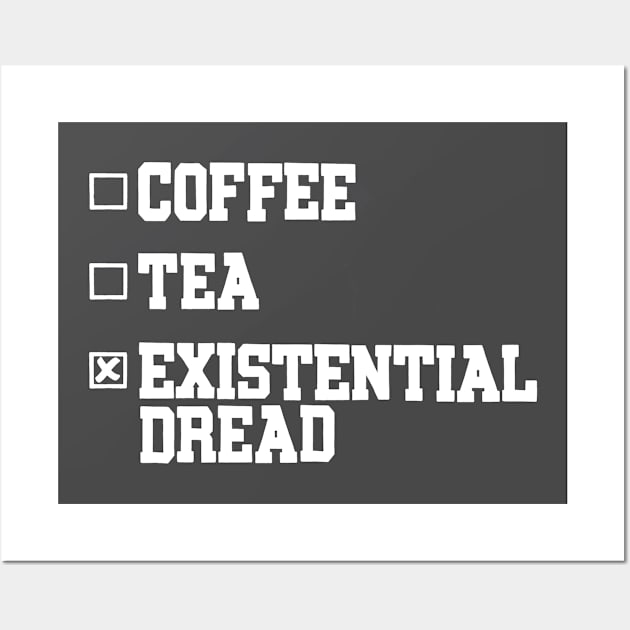 Coffee, Tea, Or.... Wall Art by Chaos Bound Designs